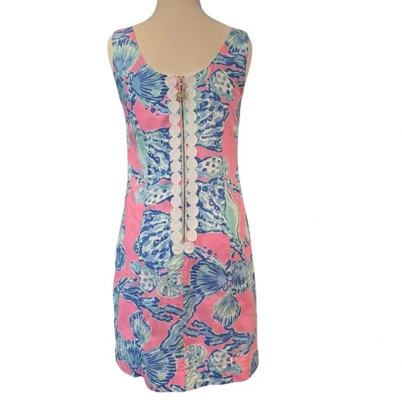 Lily Pulitzer Cathy Shift Sleeveless Pink Pout
Barefoot Princess Back Zip Sz 2 - Picture 5 of 14